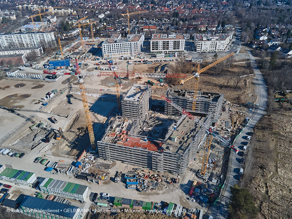 09.03.2022 - Baustelle PANDIONVERDE in Neuperlach 